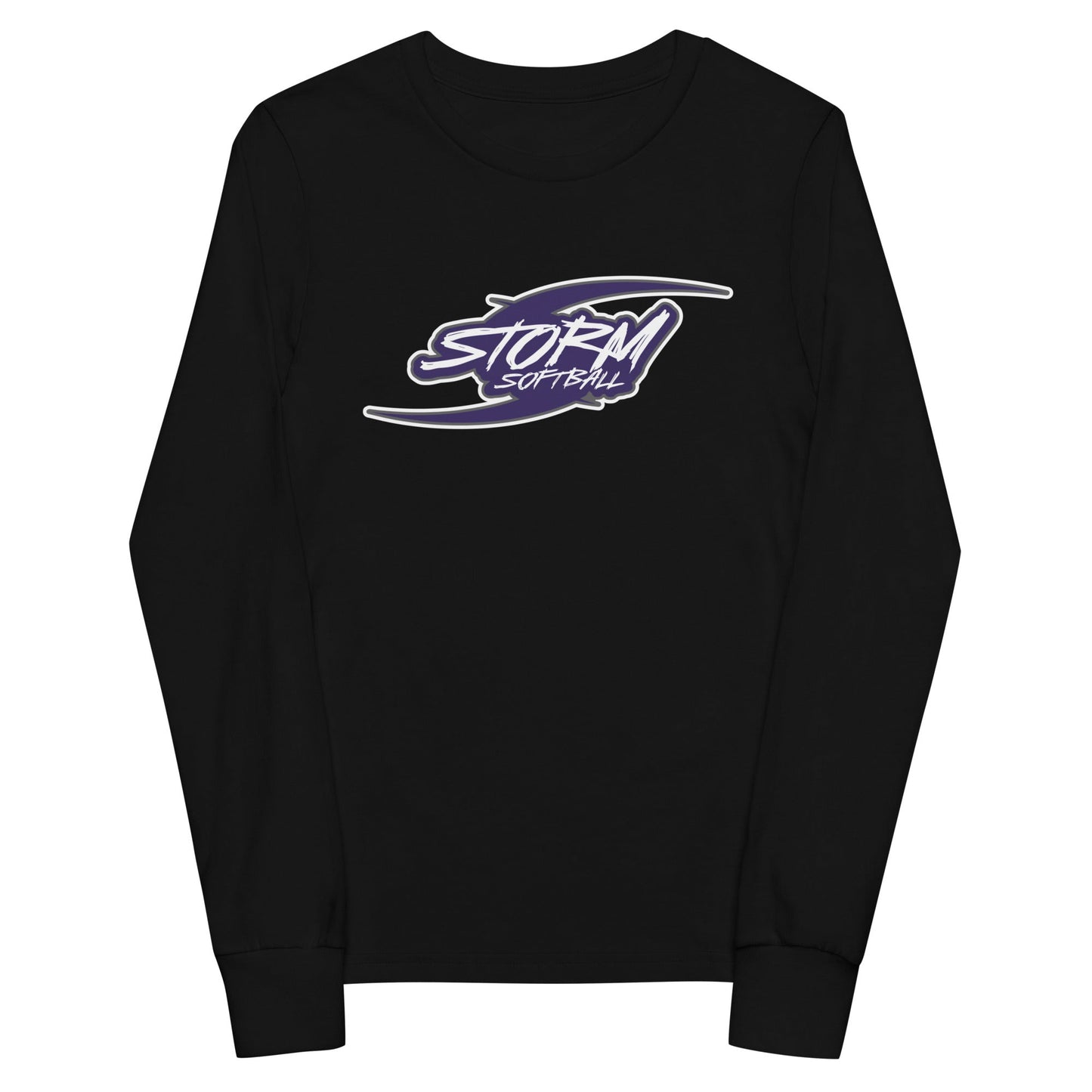 Performance | Youth Long Sleeve T-Shirt | Storm Softball | Storm Logo