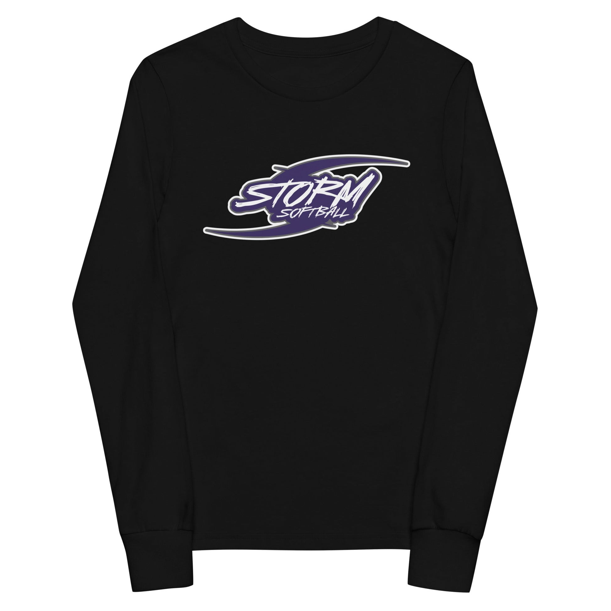 Performance | Youth Long Sleeve T-Shirt | Storm Softball | Storm Logo