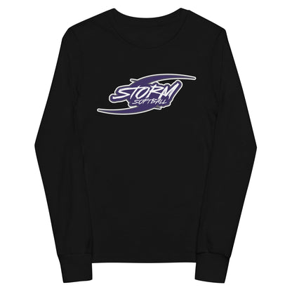 Performance | Youth Long Sleeve T-Shirt | Storm Softball | Storm Logo
