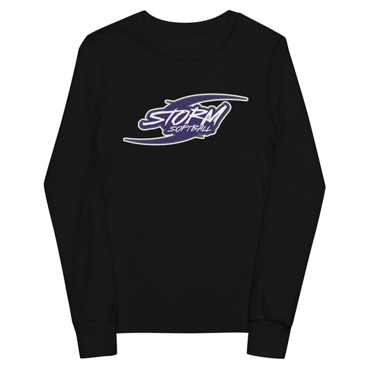 Performance | Youth Long Sleeve T-Shirt | Storm Softball | Storm Logo