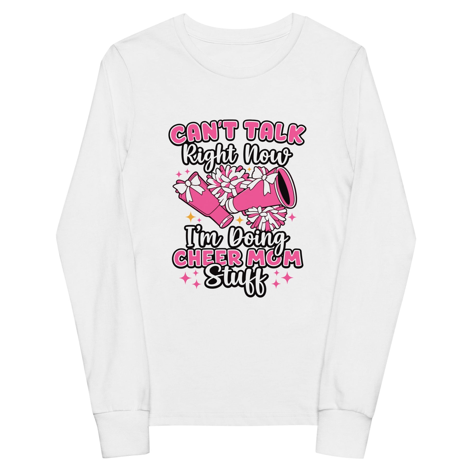 Performance | Youth Long Sleeve T-Shirt | Sunset Surge All-Star Cheerleading | Modern Script Logo