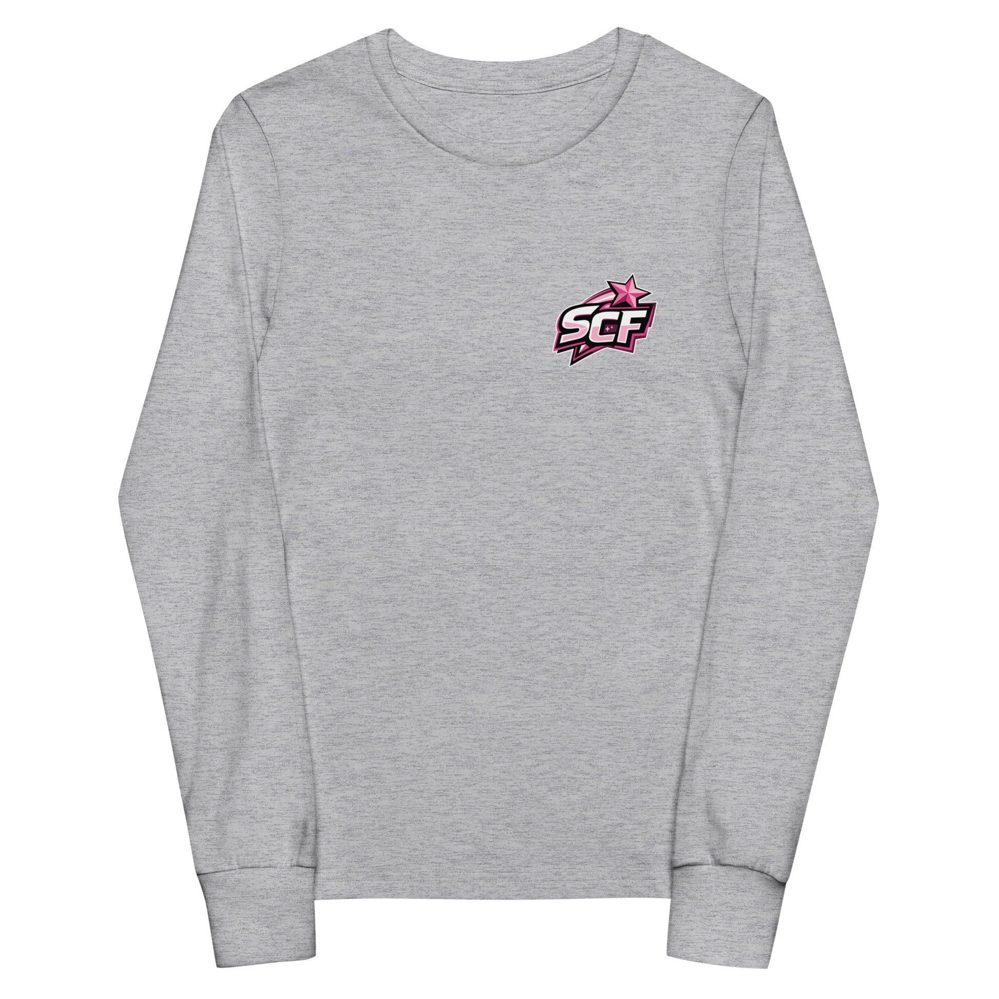 Performance | Youth Long Sleeve T-Shirt | Sutton Cheer Force | SCF Logo