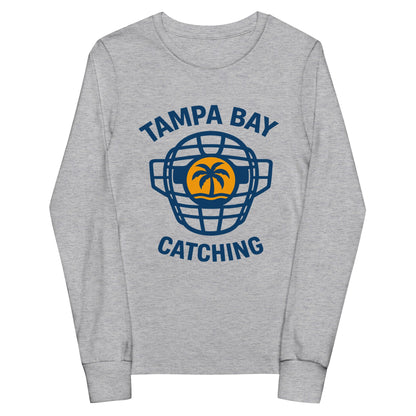 Performance | Youth Long Sleeve T-Shirt | Tampa Bay Catching | Vanguard Logo