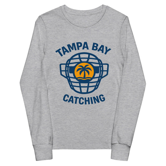 Performance | Youth Long Sleeve T-Shirt | Tampa Bay Catching | Vanguard Logo