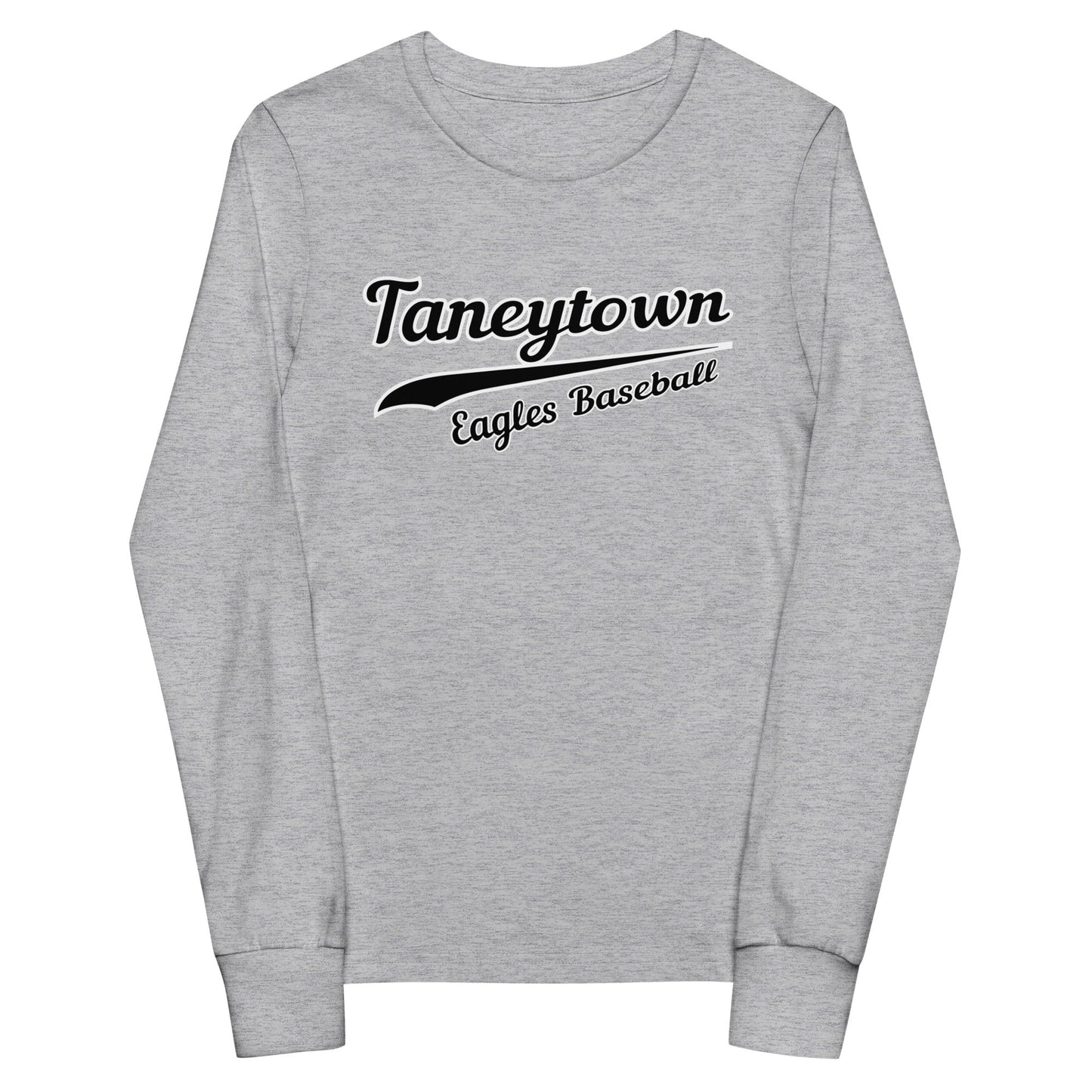 Performance | Youth Long Sleeve T-Shirt | Taneytown Eagles Baseball | Script Logo