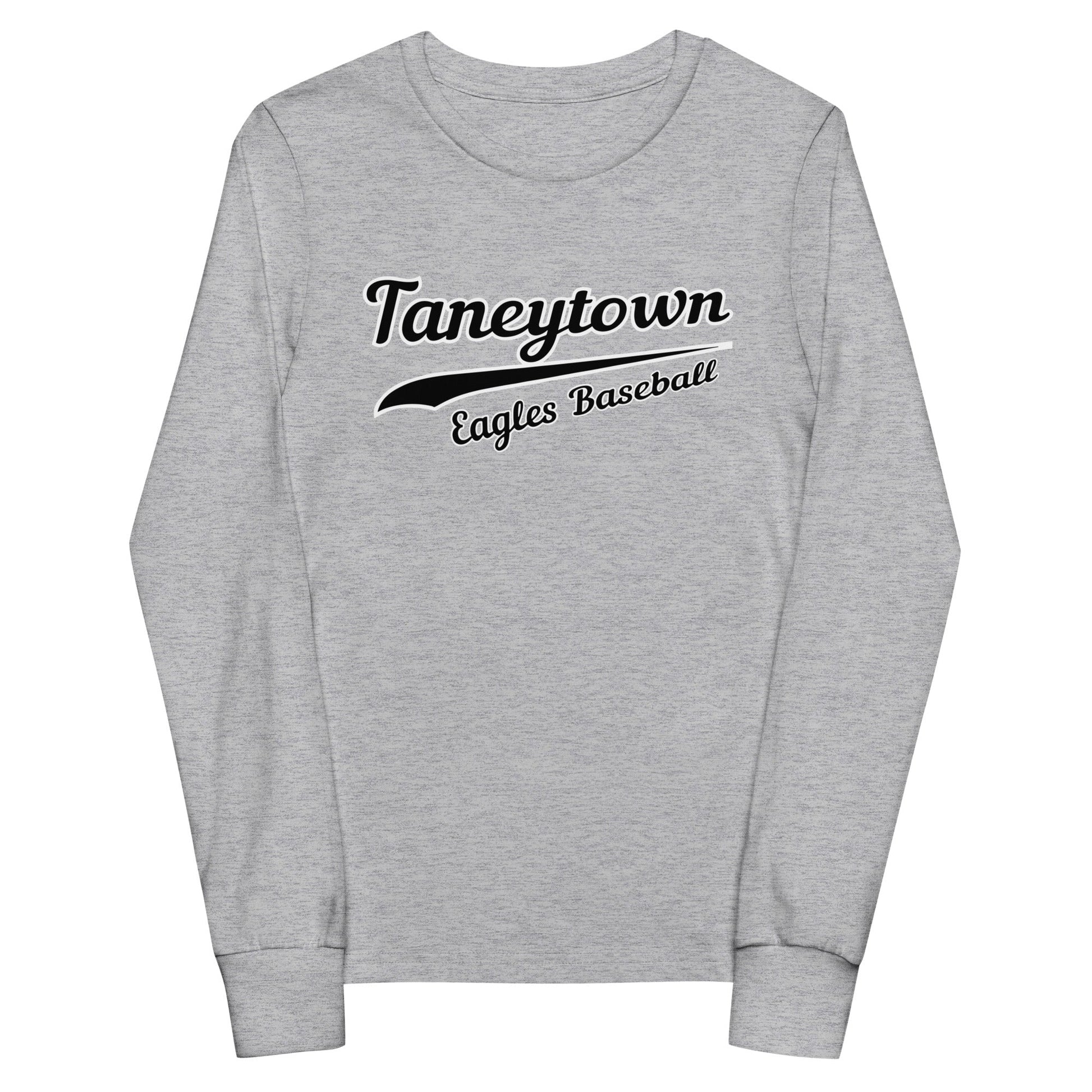 Performance | Youth Long Sleeve T-Shirt | Taneytown Eagles Baseball | Script Logo