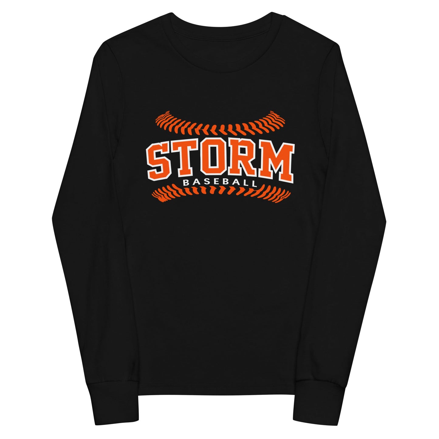 Performance | Youth Long Sleeve T-Shirt | TC Storm baseball | Storm Logo