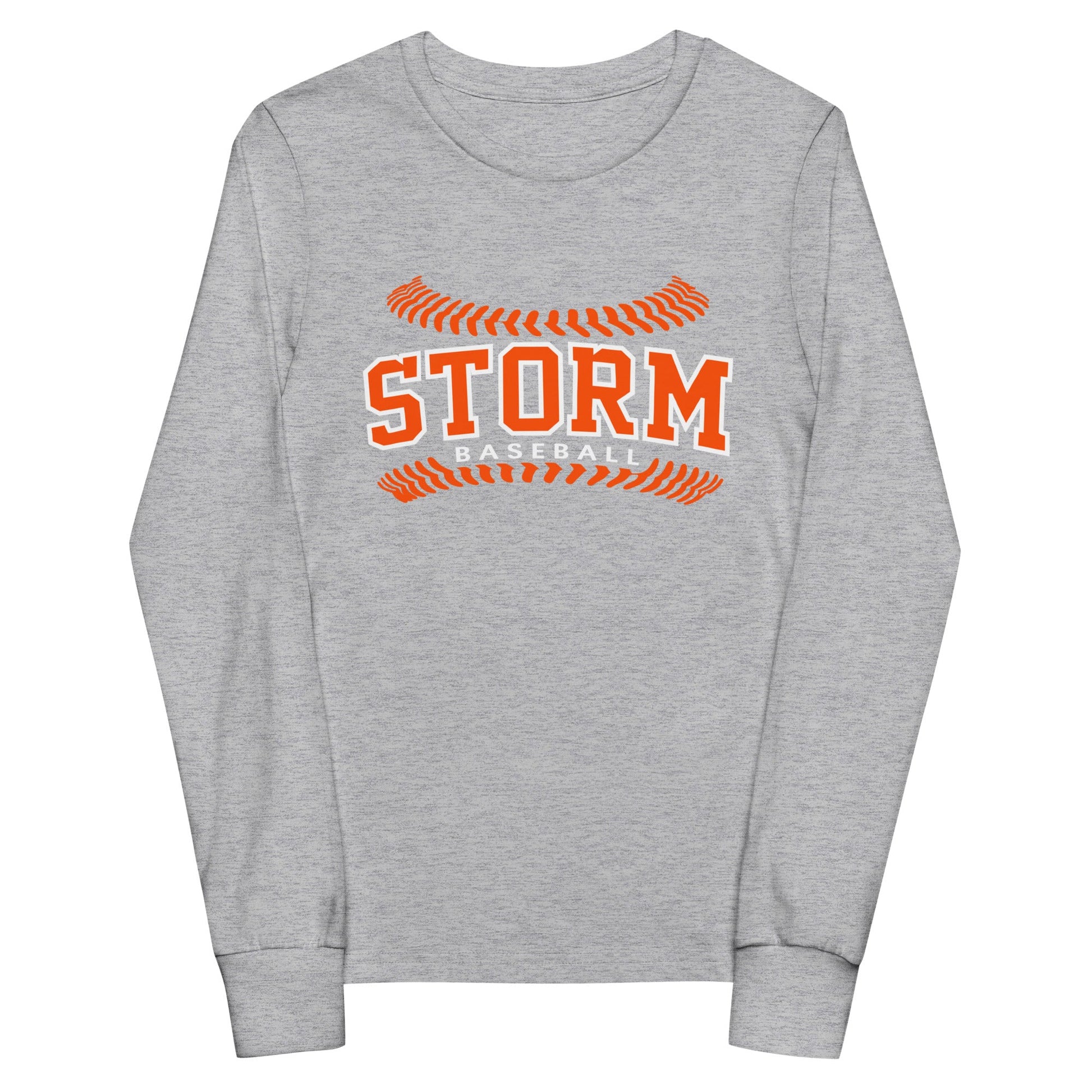 Performance | Youth Long Sleeve T-Shirt | TC Storm baseball | Storm Logo