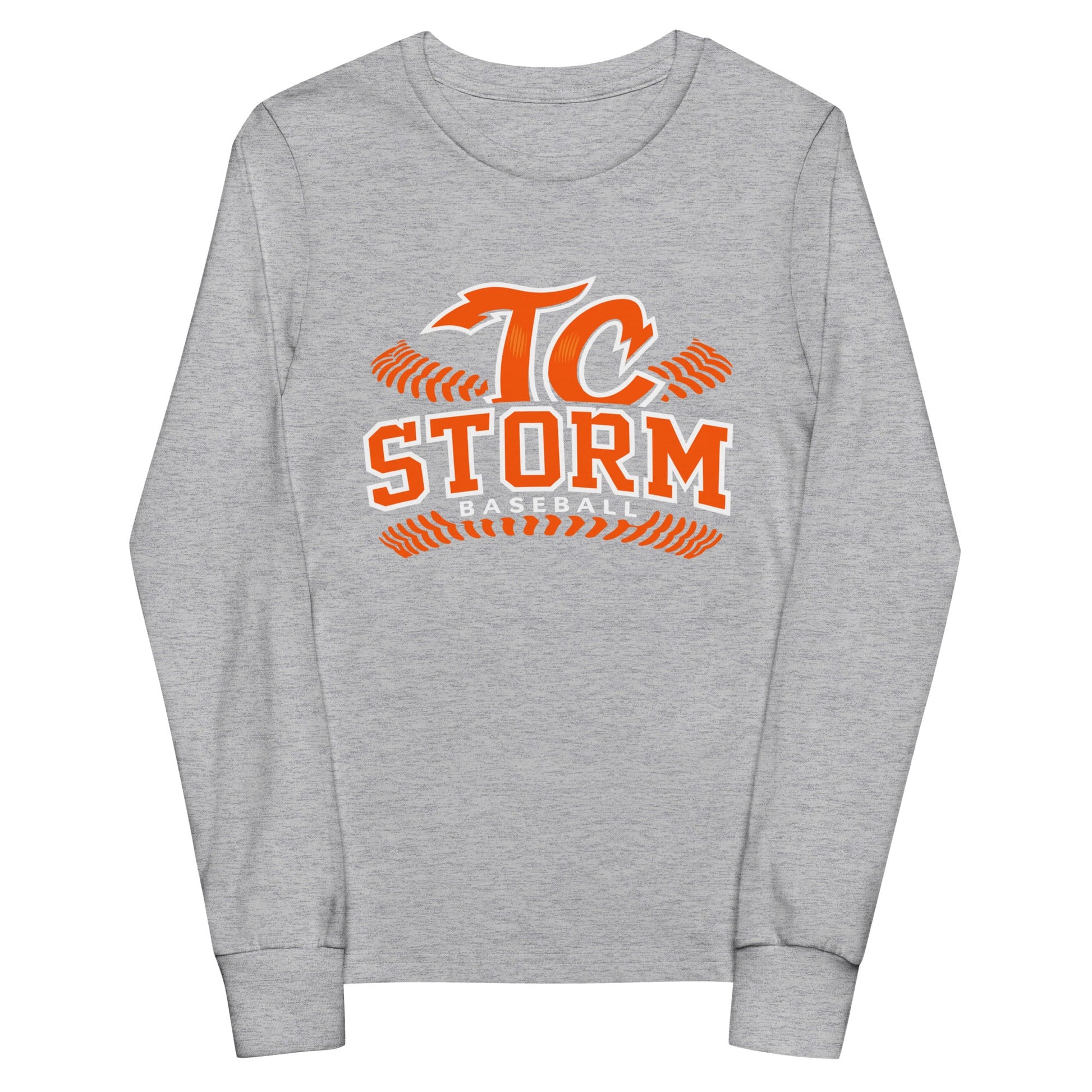 Performance | Youth Long Sleeve T-Shirt | TC Storm baseball | TC Seams Logo