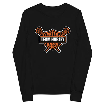 Performance | Youth Long Sleeve T-Shirt | Team Harley | Shield Logo