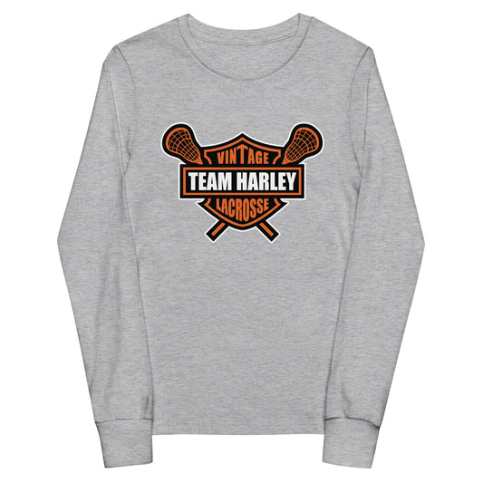 Performance | Youth Long Sleeve T-Shirt | Team Harley | Shield Logo