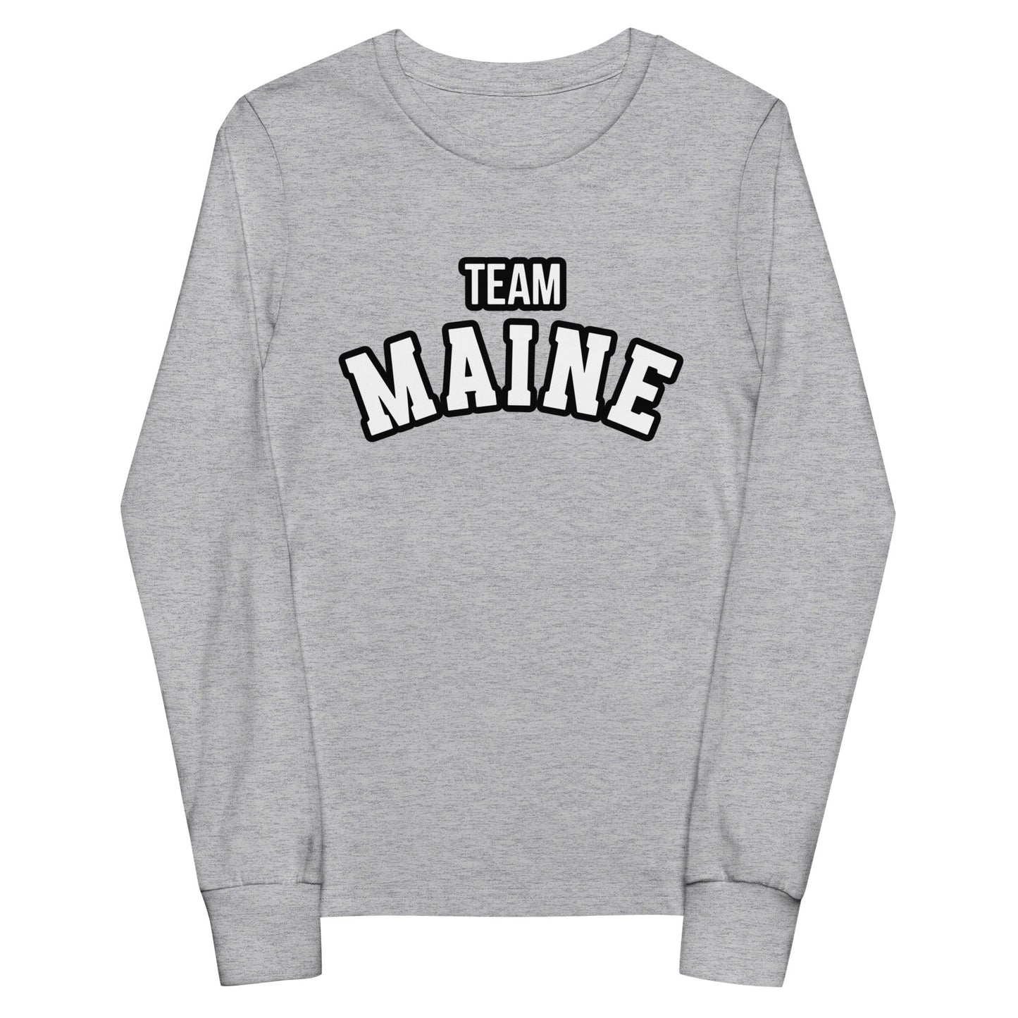Performance | Youth Long Sleeve T-Shirt | Team Maine | Arch Mark Logo