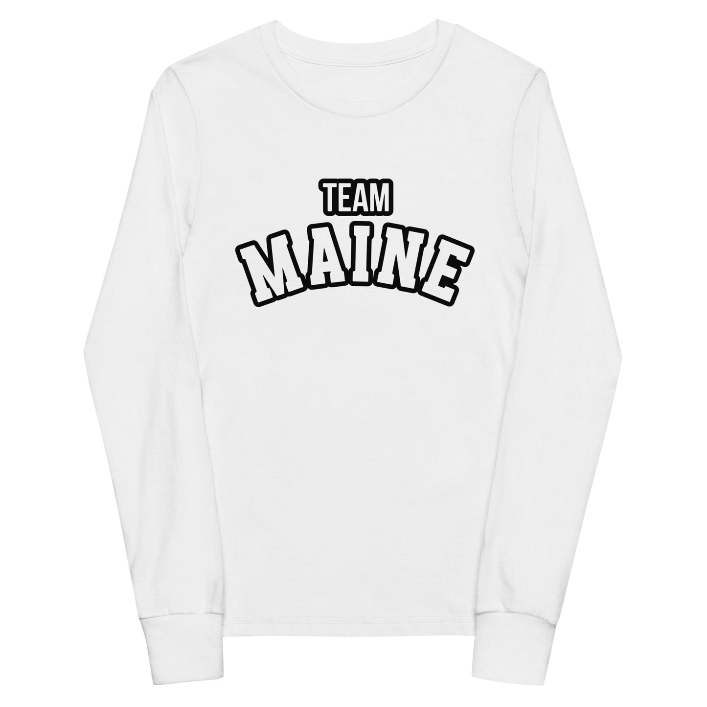 Performance | Youth Long Sleeve T-Shirt | Team Maine | Arch Mark Logo