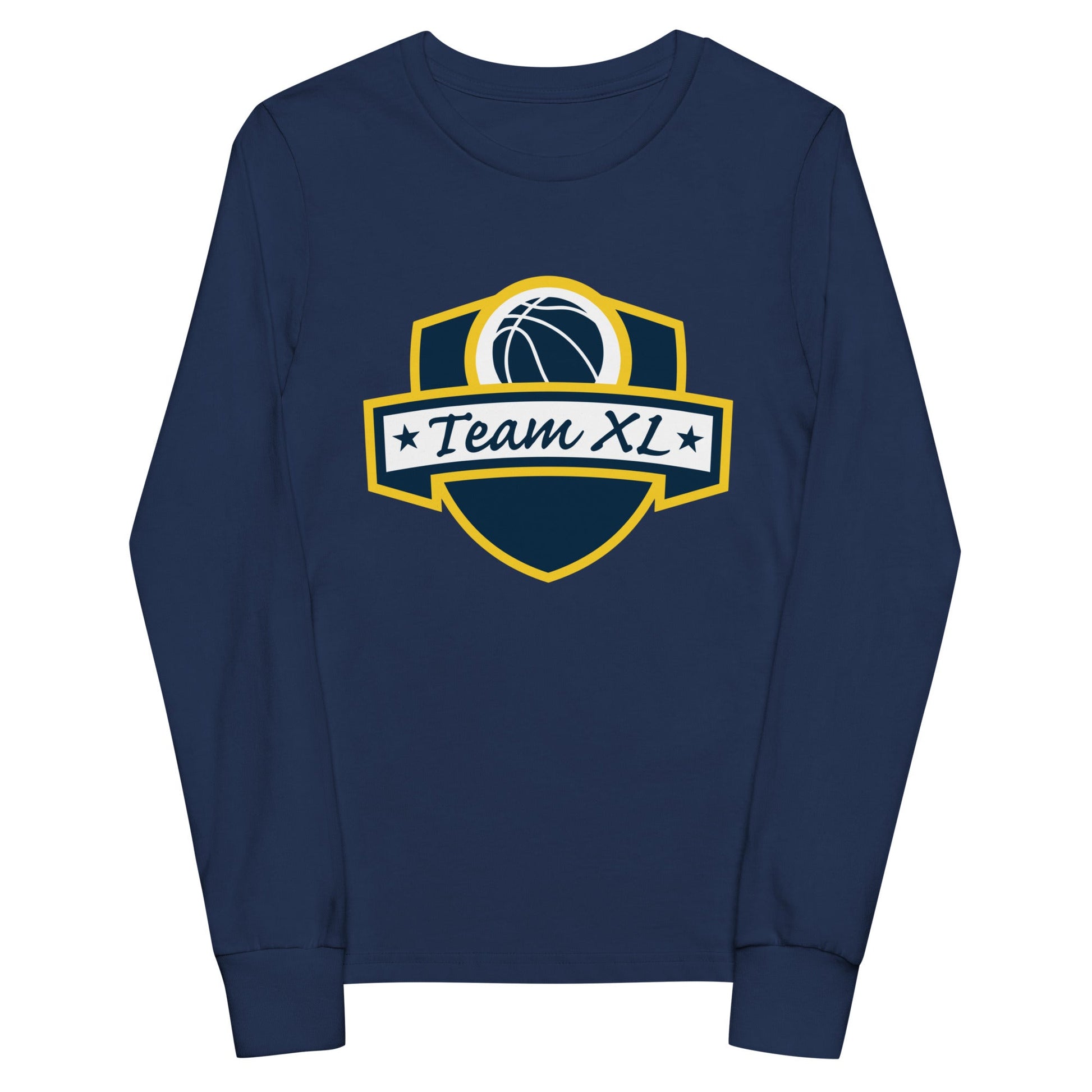 Performance | Youth Long Sleeve T-Shirt | Team XL | Emblem Logo