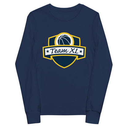 Performance | Youth Long Sleeve T-Shirt | Team XL | Emblem Logo