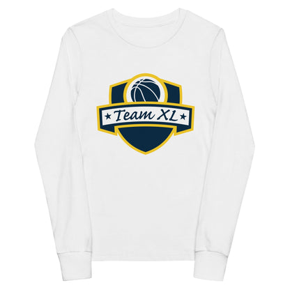 Performance | Youth Long Sleeve T-Shirt | Team XL | Emblem Logo