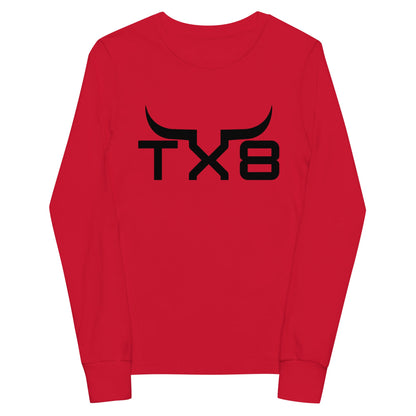 Performance | Youth Long Sleeve T-Shirt | Texas 8 - Line Initiative