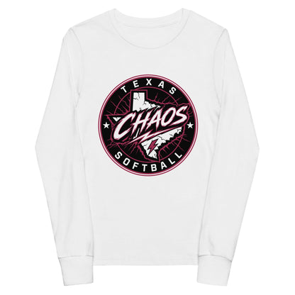 Performance | Youth Long Sleeve T-Shirt | Texas Chaos | Badge Logo
