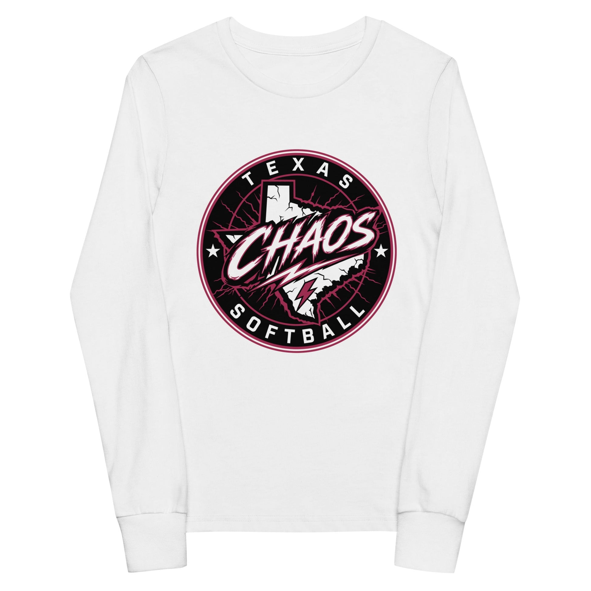 Performance | Youth Long Sleeve T-Shirt | Texas Chaos | Badge Logo