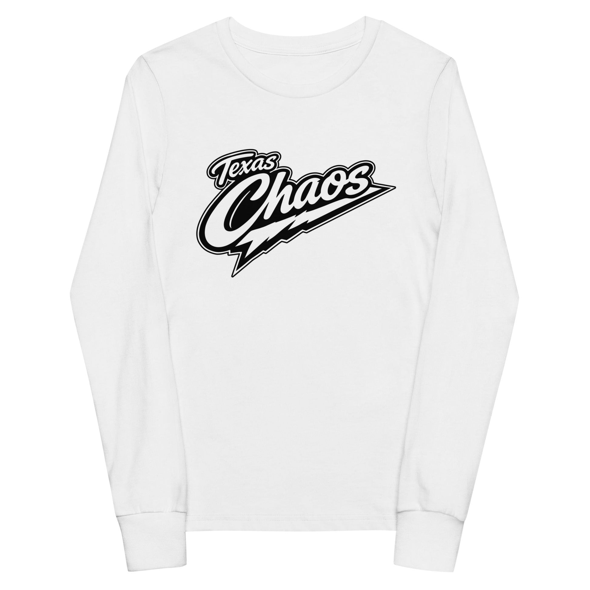 Performance | Youth Long Sleeve T-Shirt | Texas Chaos | Emblem Logo