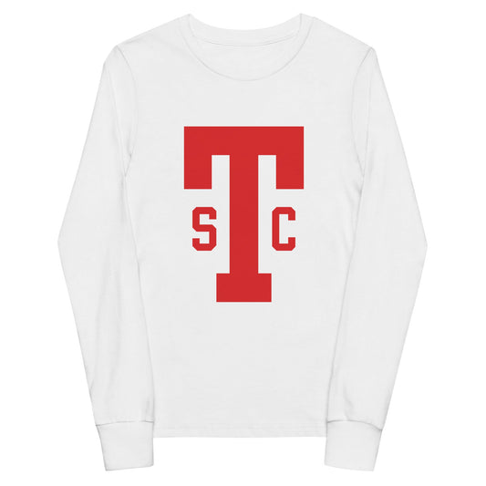 Performance | Youth Long Sleeve T-Shirt | Texoma Softball Club | Block T Logo