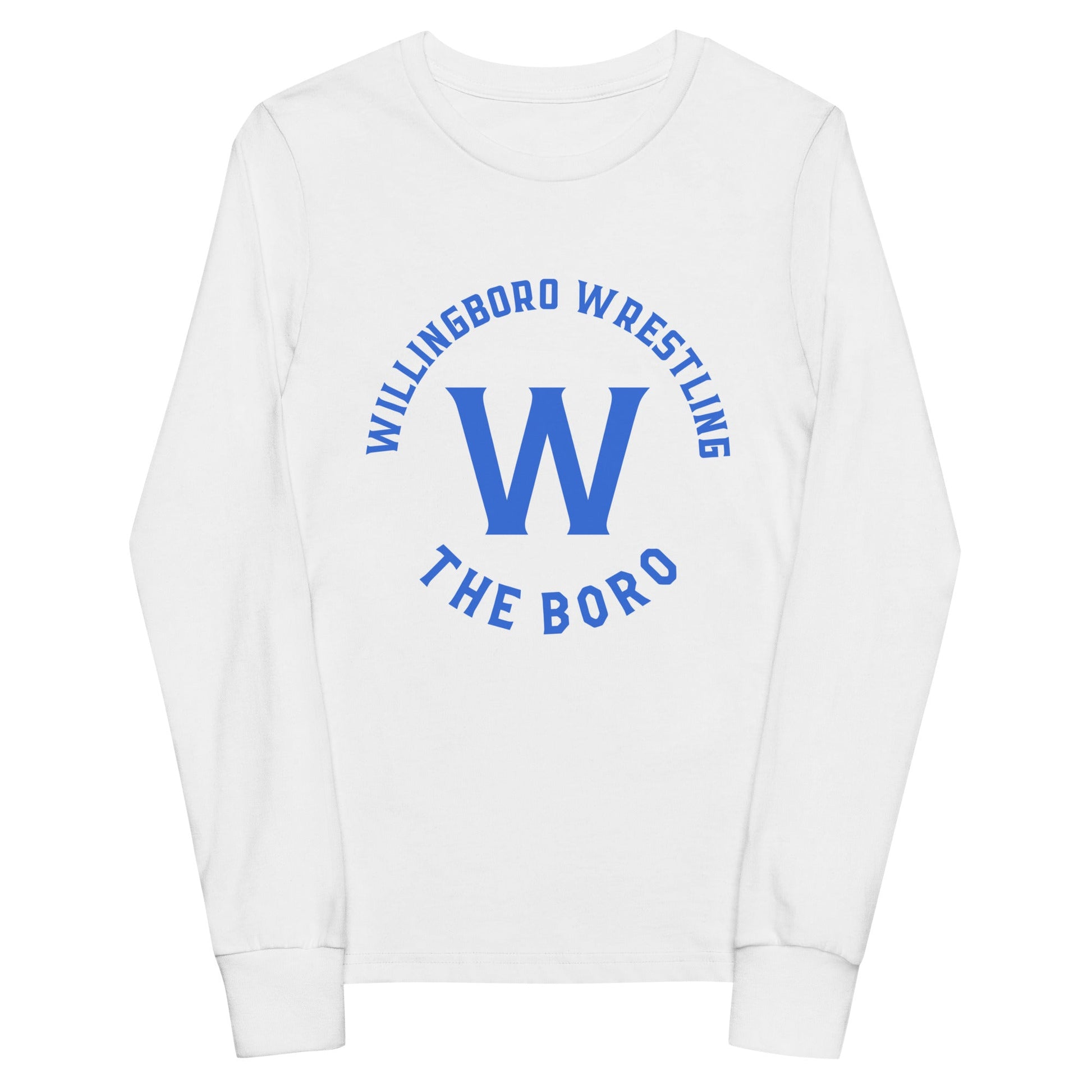 Performance | Youth Long Sleeve T-Shirt | The Boro Brand | Script Logo