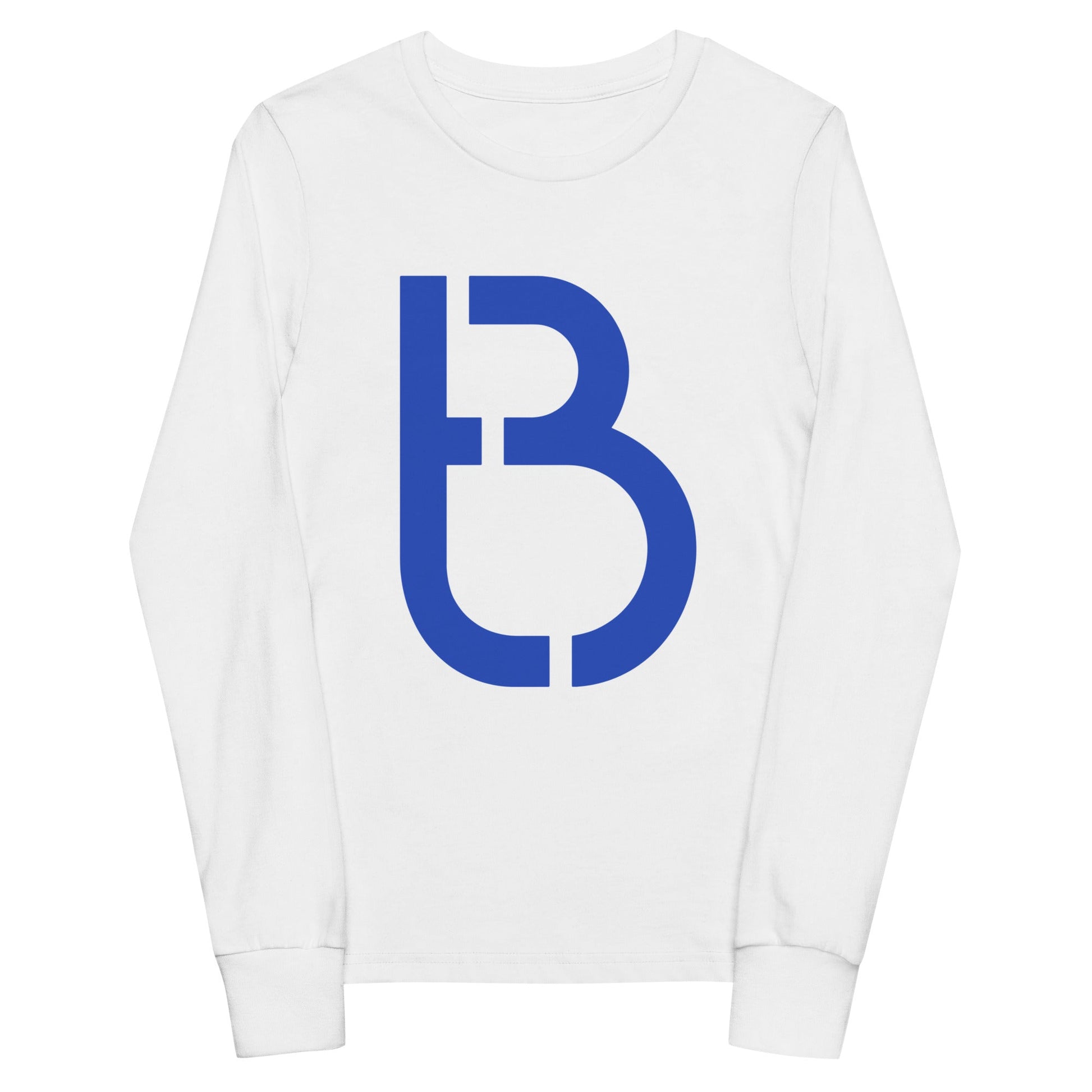 Performance | Youth Long Sleeve T-Shirt | The Boys | Blue Athletics Logo