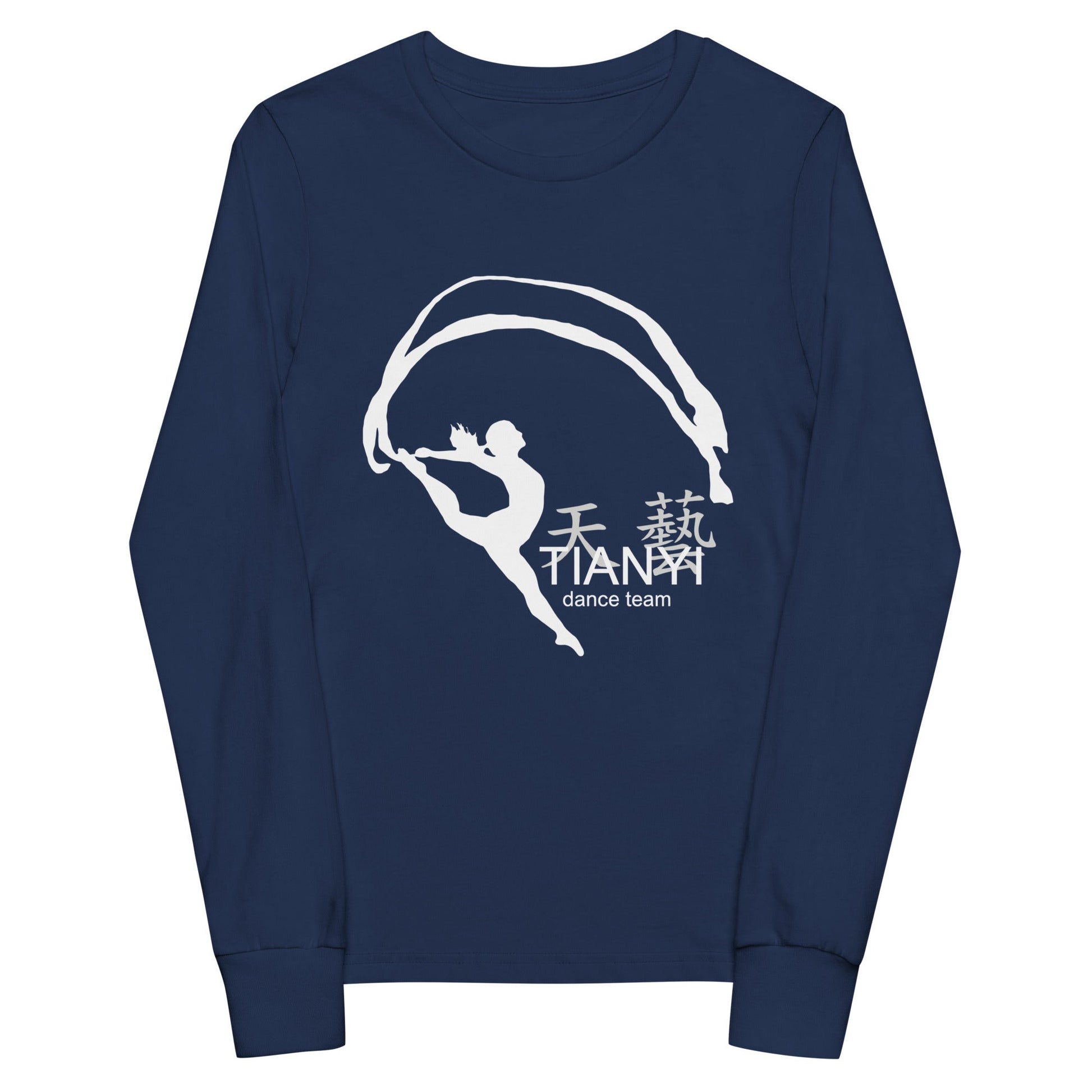 Performance | Youth Long Sleeve T-Shirt | Tianyi Dance Team | Alt Logo
