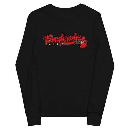Performance | Youth Long Sleeve T-Shirt | Tomahawks | Crest Logo