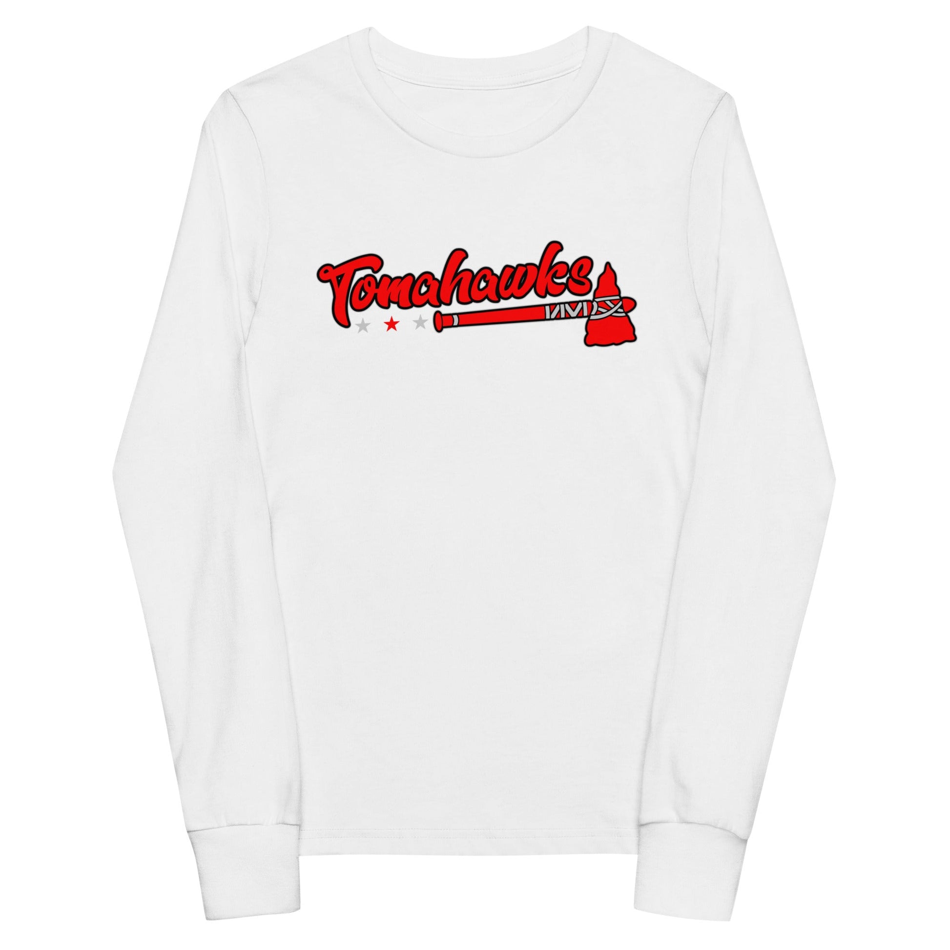 Performance | Youth Long Sleeve T-Shirt | Tomahawks | Crest Logo