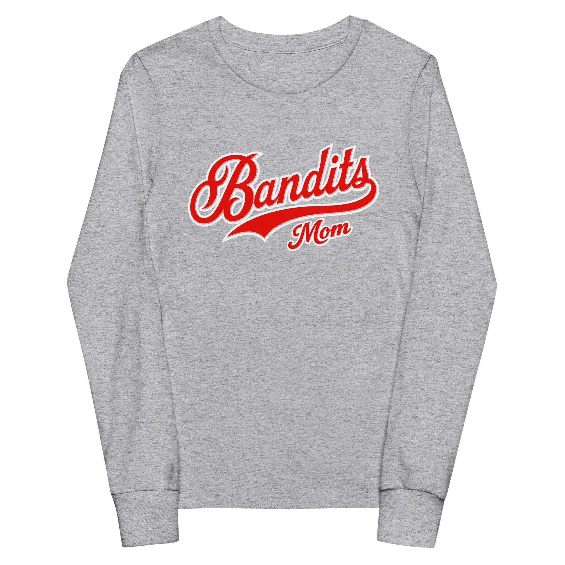 Performance | Youth Long Sleeve T-Shirt | Tri - City Baseball | Bandits Mom Logo