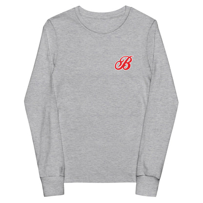 Performance | Youth Long Sleeve T-Shirt | Tri - City Baseball | Classic Logo