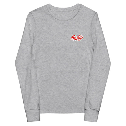 Performance | Youth Long Sleeve T-Shirt | Tri - City Baseball | Icon Logo