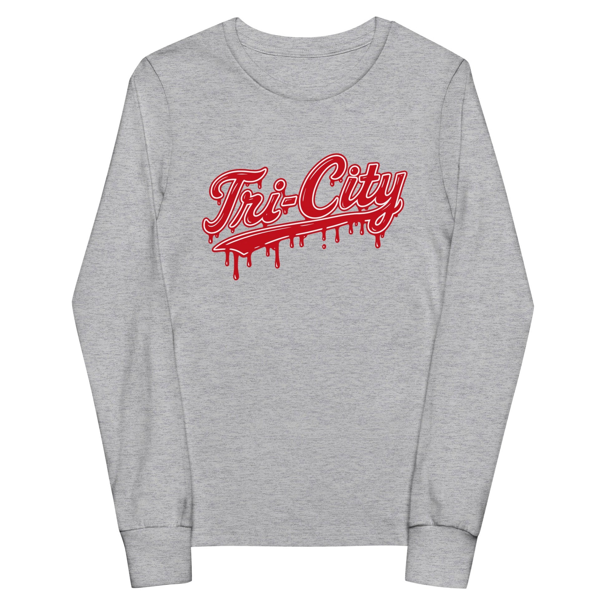Performance | Youth Long Sleeve T-Shirt | Tri - City Baseball | Mark Logo