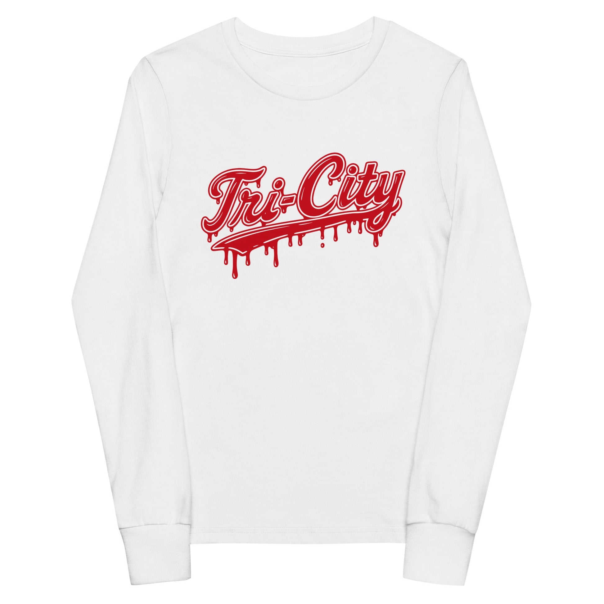 Performance | Youth Long Sleeve T-Shirt | Tri - City Baseball | Mark Logo