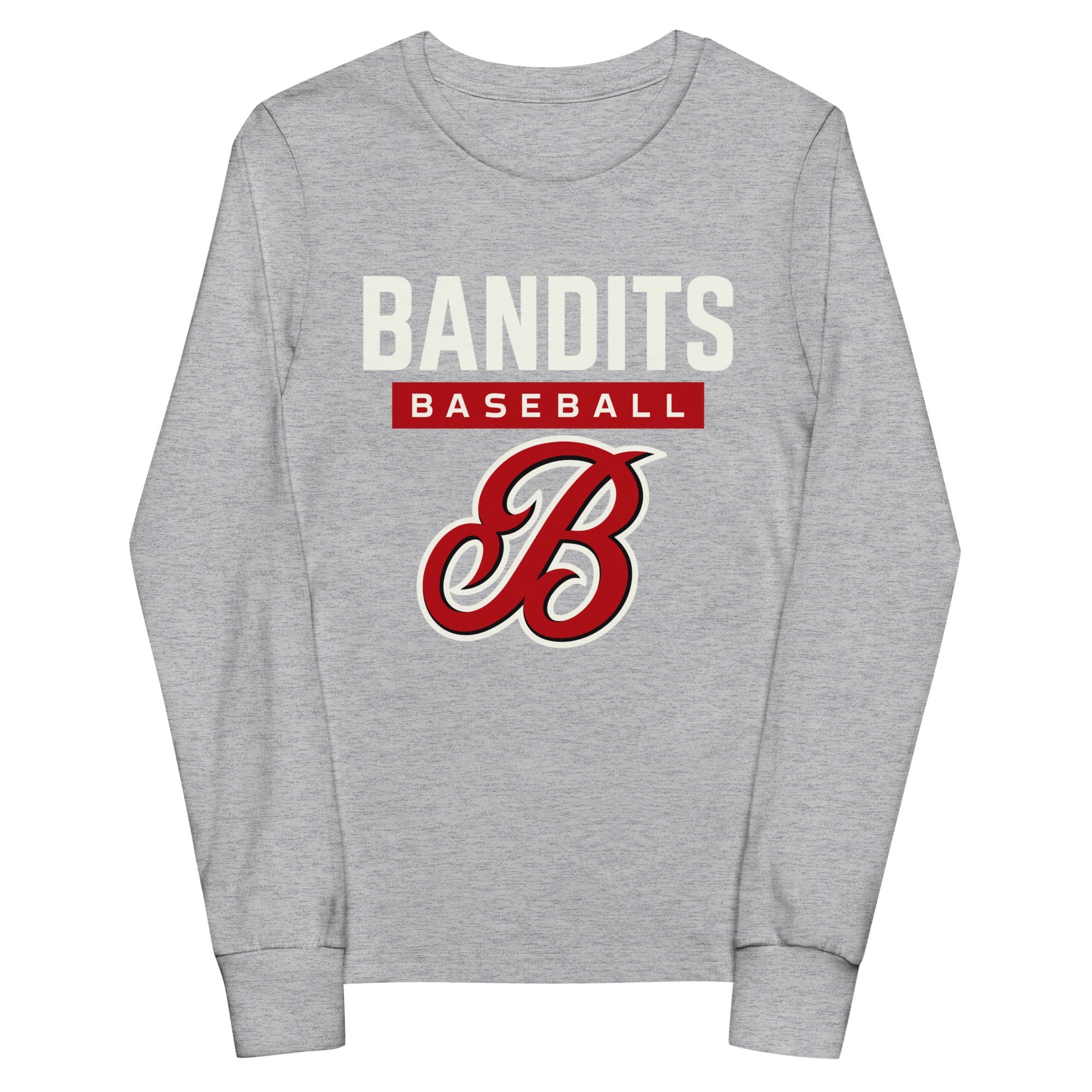 Performance | Youth Long Sleeve T-Shirt | Tri - City Baseball | Varsity Script Logo