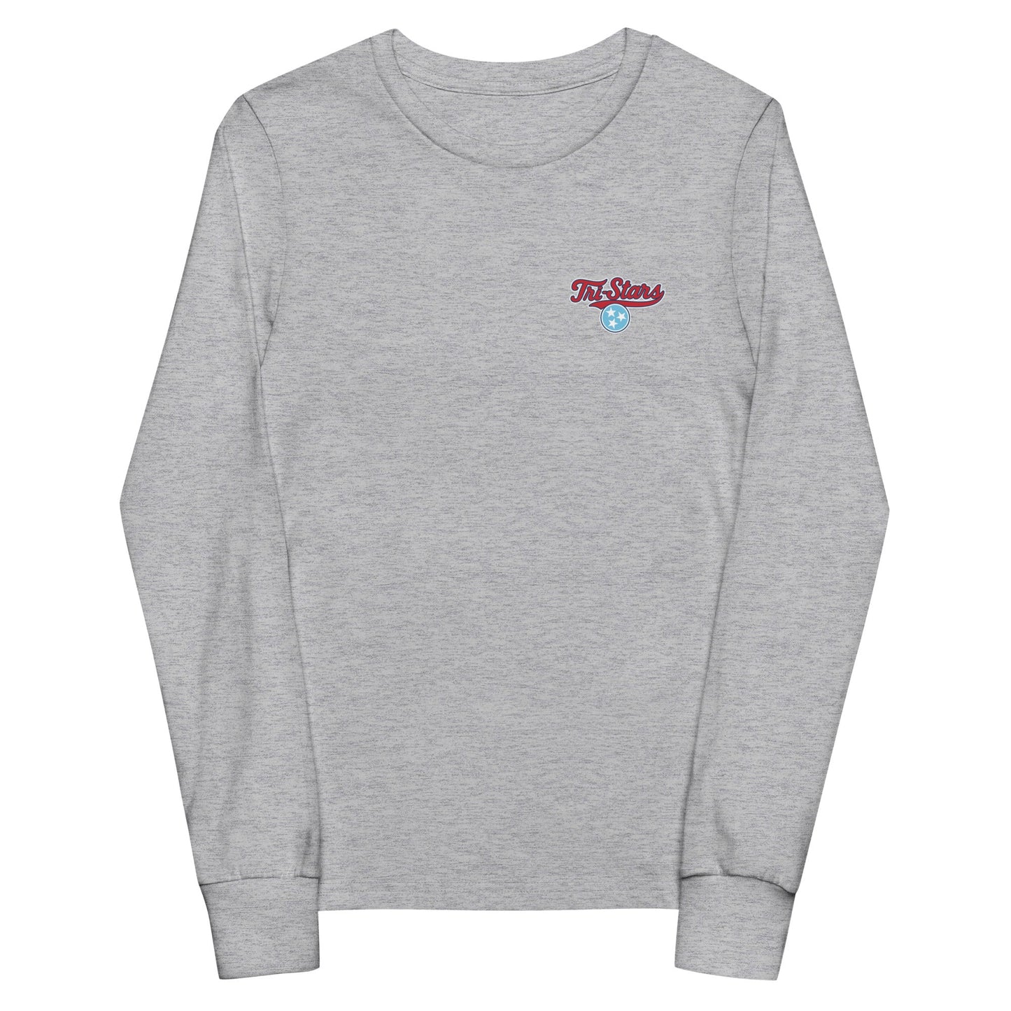 Performance | Youth Long Sleeve T-Shirt | Tri - Stars | 3 Stars Light Logo