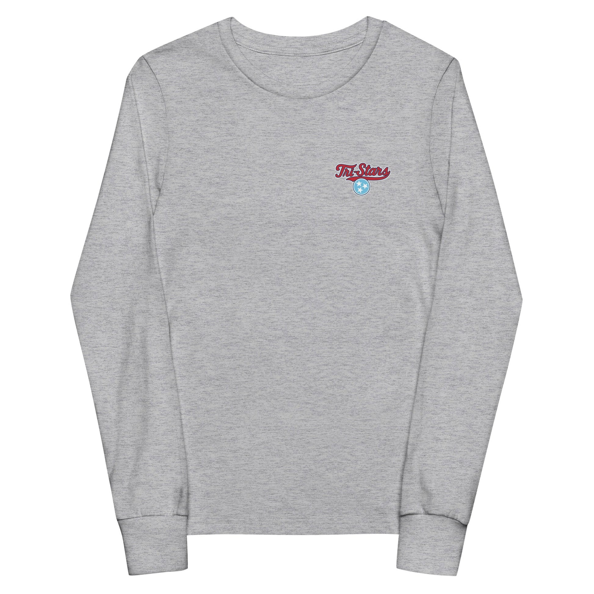 Performance | Youth Long Sleeve T-Shirt | Tri - Stars | 3 Stars Light Logo