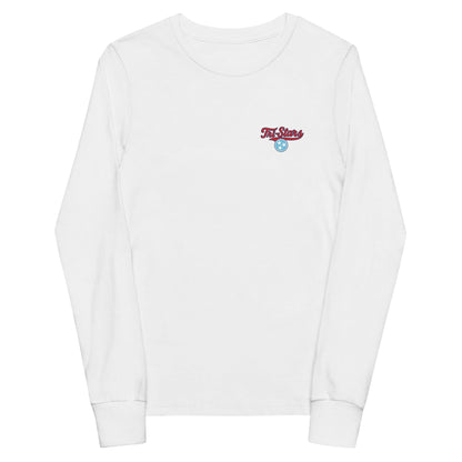 Performance | Youth Long Sleeve T-Shirt | Tri - Stars | 3 Stars Light Logo