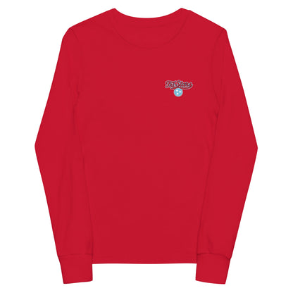 Performance | Youth Long Sleeve T-Shirt | Tri - Stars | 3 Stars Light Logo