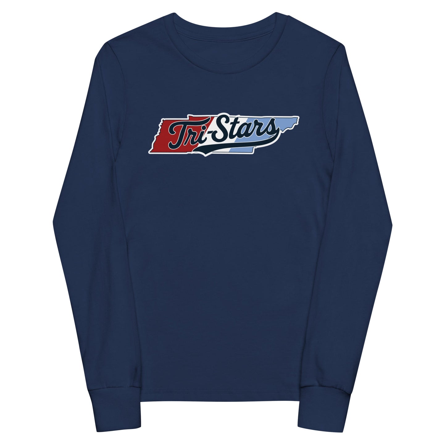 Performance | Youth Long Sleeve T-Shirt | Tri - Stars | TN Logo