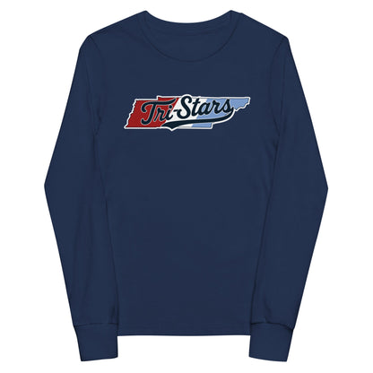 Performance | Youth Long Sleeve T-Shirt | Tri - Stars | TN Logo