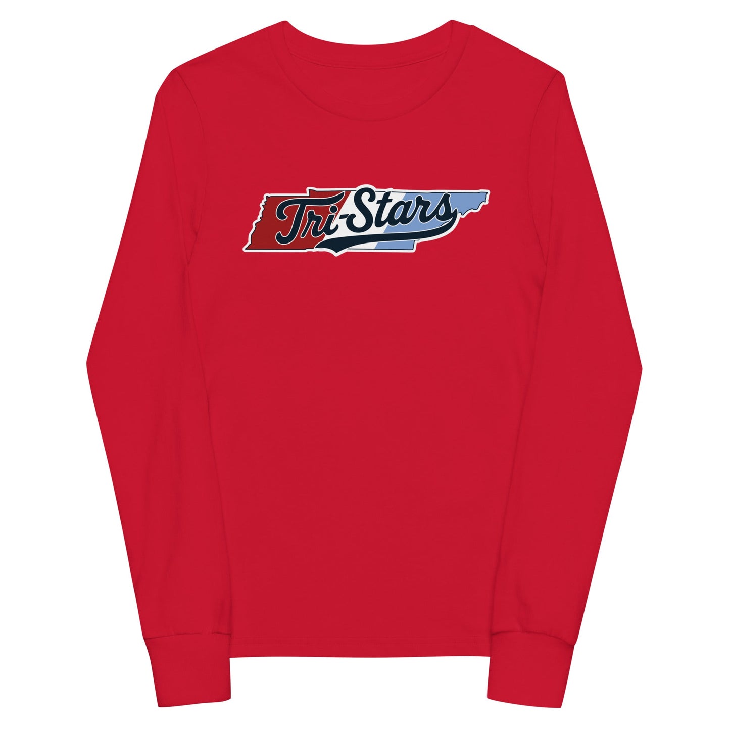 Performance | Youth Long Sleeve T-Shirt | Tri - Stars | TN Logo