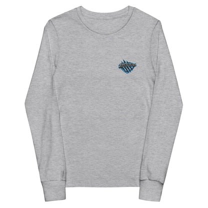 Performance | Youth Long Sleeve T-Shirt | Triad Troublemakers | Crest Logo