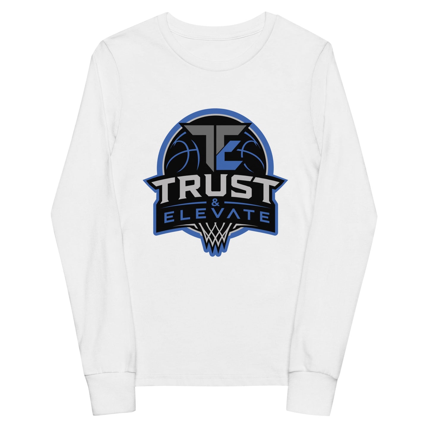Performance | Youth Long Sleeve T-Shirt | Trust & Elevate | Vanguard Elite Logo