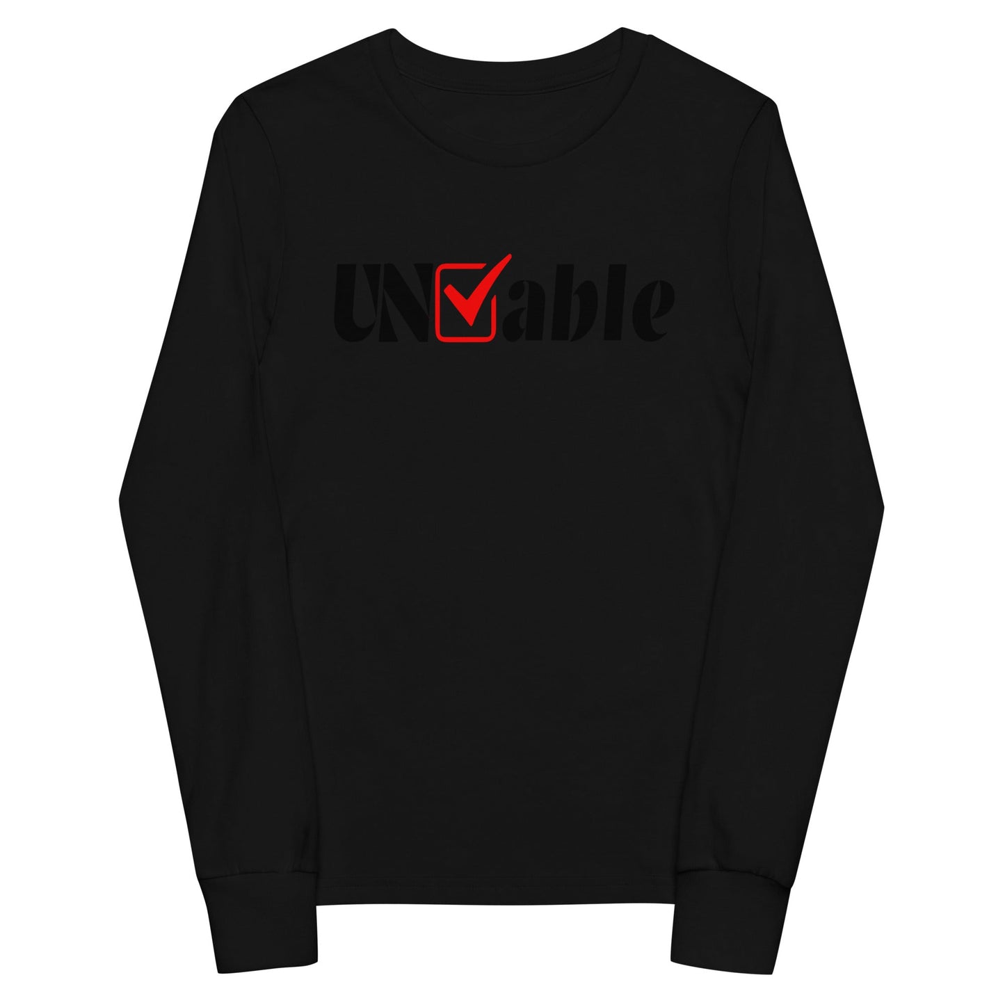 Performance | Youth Long Sleeve T-Shirt | Uncheckable | UNCHKABL Logo