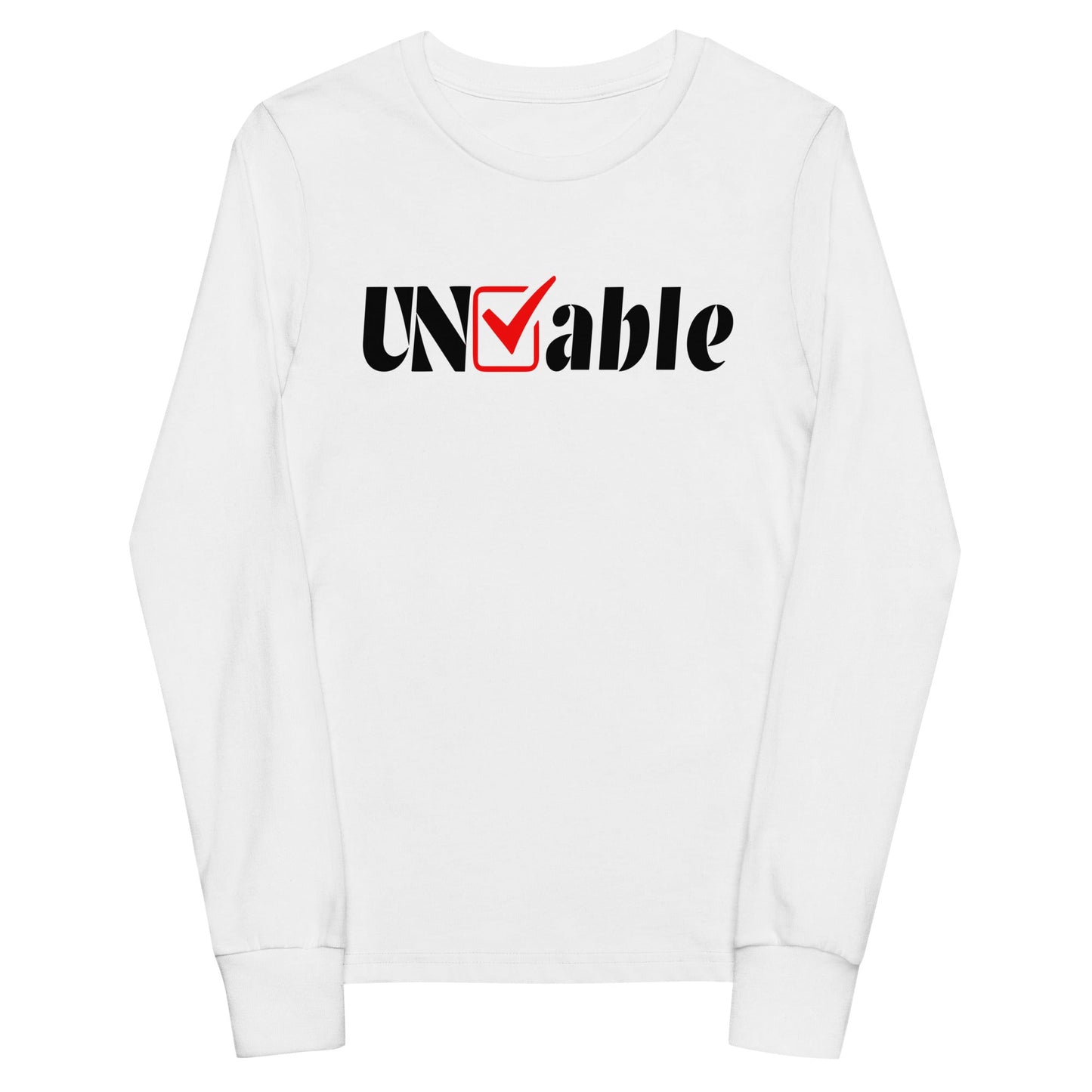 Performance | Youth Long Sleeve T-Shirt | Uncheckable | UNCHKABL Logo