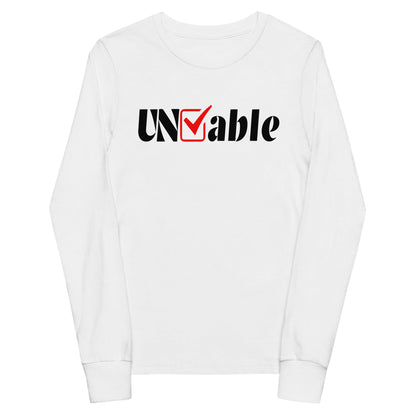 Performance | Youth Long Sleeve T-Shirt | Uncheckable | UNCHKABL Logo