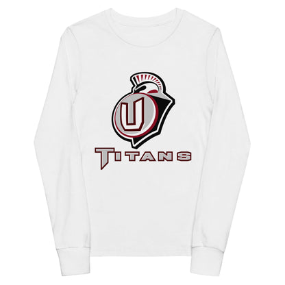 Performance | Youth Long Sleeve T-Shirt | Union Gymnastics | Emblem Logo