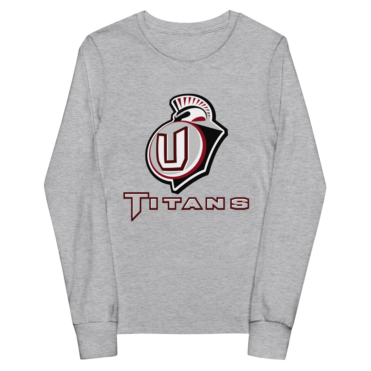 Performance | Youth Long Sleeve T-Shirt | Union Gymnastics | Emblem Logo